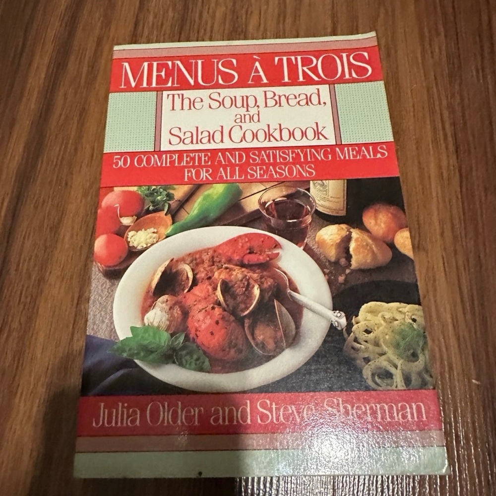 Menus A Trois Cookbook